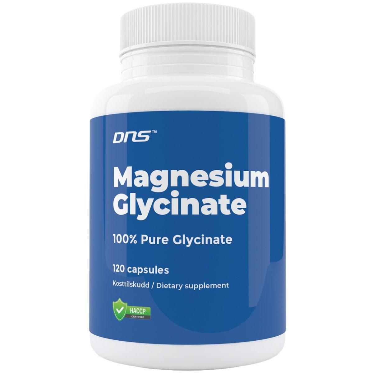 NYHET! Magnesium Glycinate - 120 kapsler