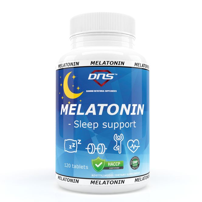 Hovedbilde Melatonin Sleep Support - 120 tabs
