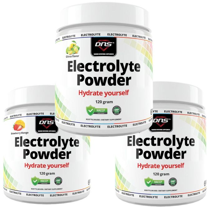 Hovedbilde 3-pack Electrolyte Powder - 3 x 120 gram