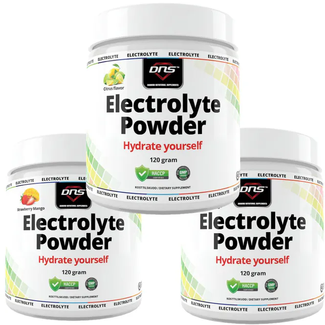 Hovedbilde 3-pack Electrolyte Powder - 3 x 120 gram