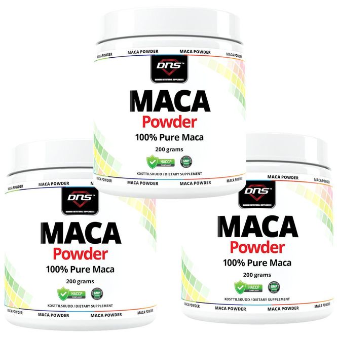 Hovedbilde 3-pack 100% Pure MACA Powder - 3 x 200g