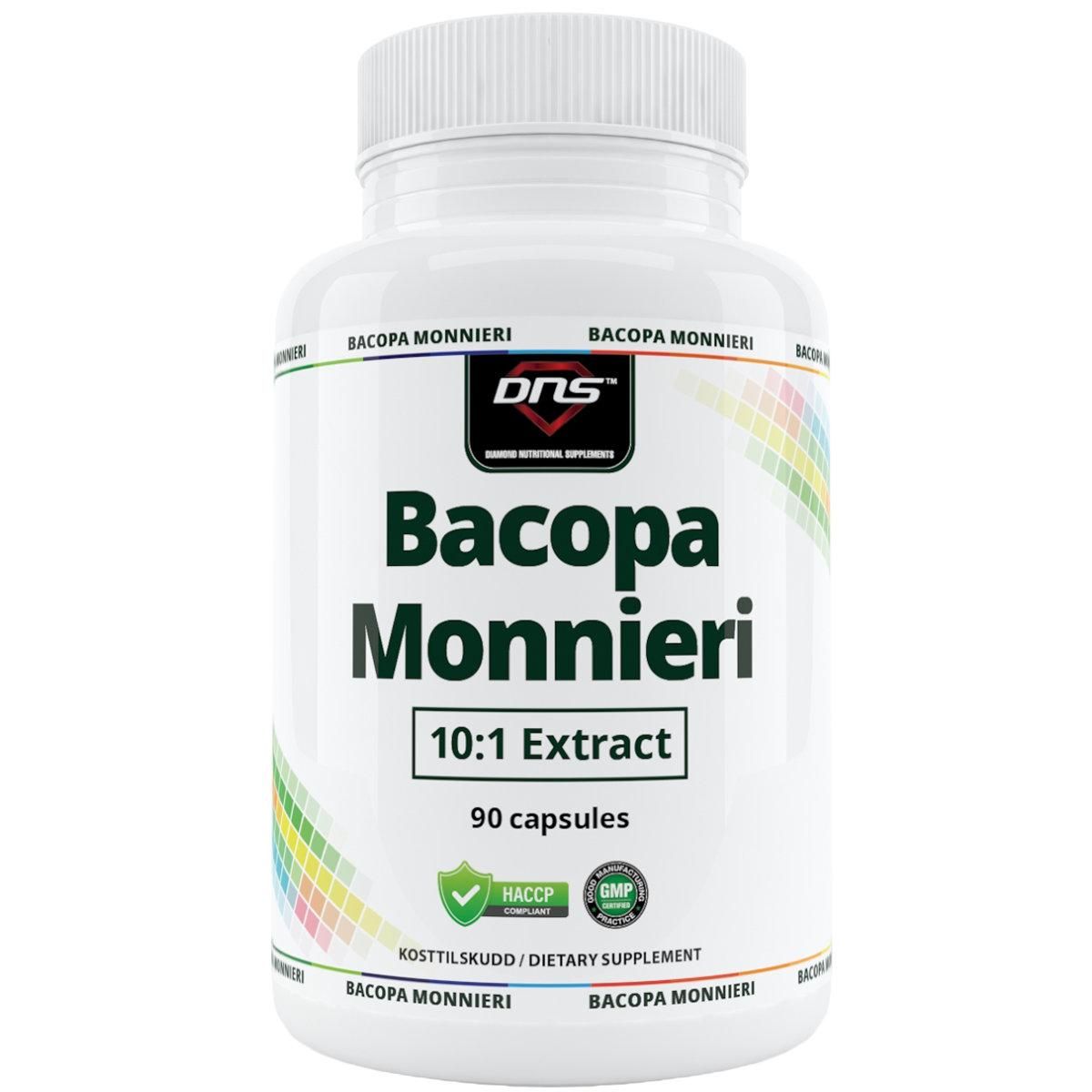 Bacopa Monnieri Extract - 90 kapsler
