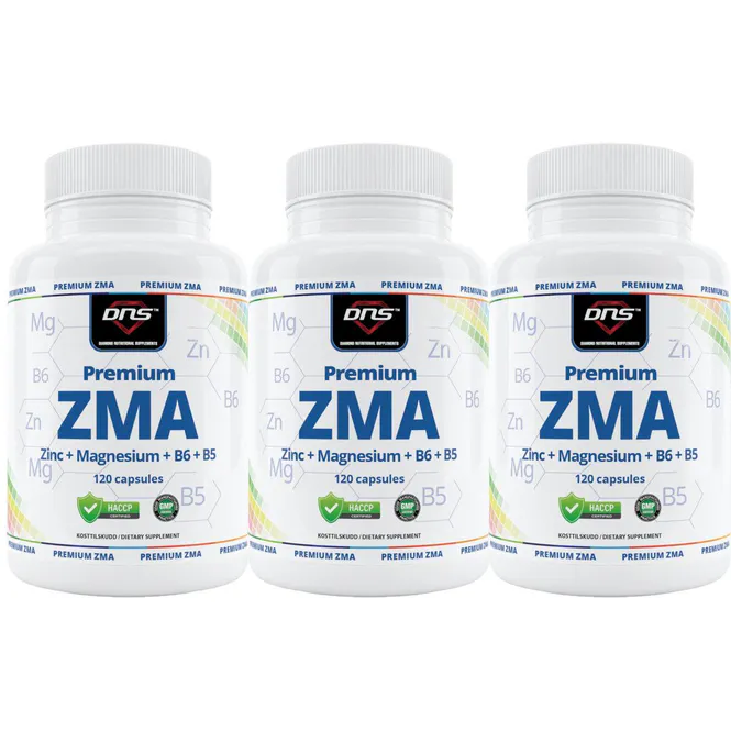 Hovedbilde 3-pack Premium ZMA - 3 x 120 kapsler