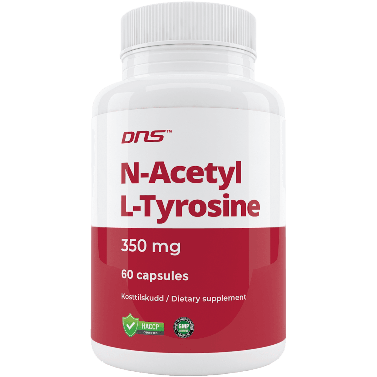 N-Acetyl L-Tyrosine 350 mg - 60 kapsler