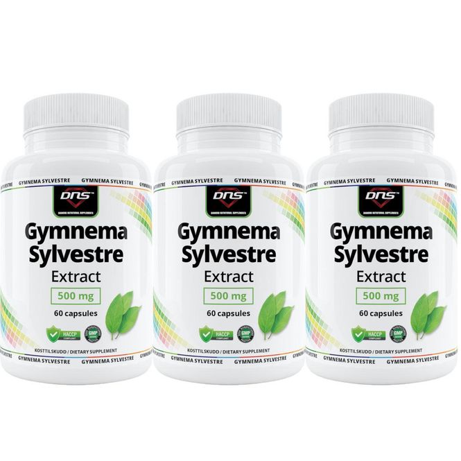 Hovedbilde 3-pack Gymnema Sylvestre Extract - 3 x 60 kapsler