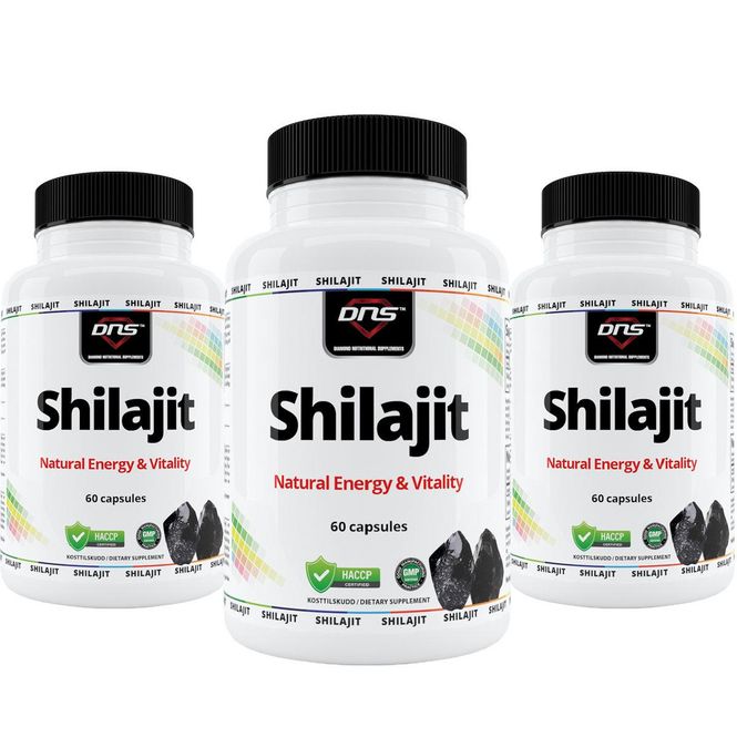 Hovedbilde 3-pack Shilajit kapsler - 3 x 60 kapsler