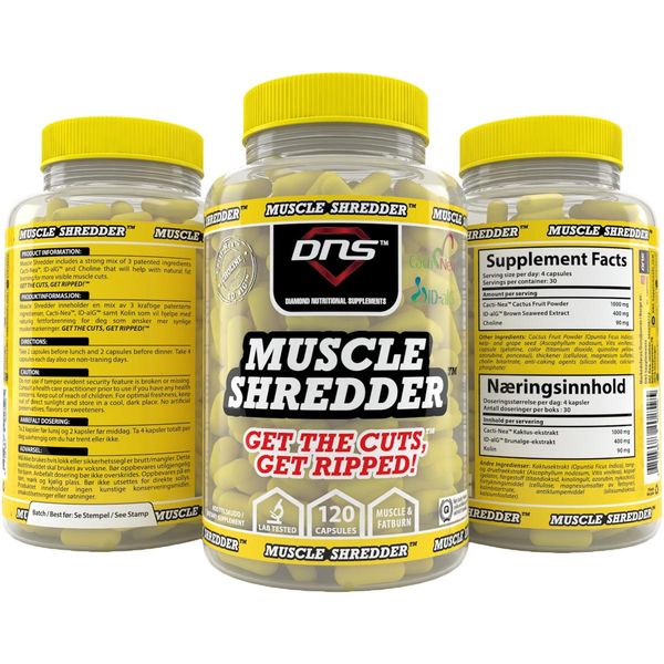 Muscle Shredder - 120 kapsler