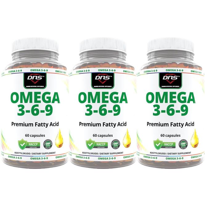 Hovedbilde 3-pack Omega 3-6-9 - 3 x 60 kapsler