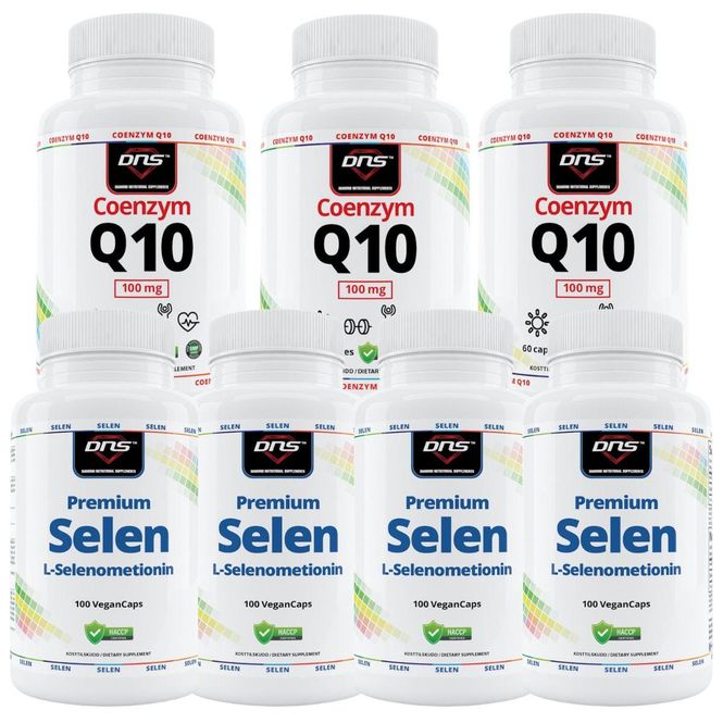 Hovedbilde Nyhet! Q10 og Selen Pakken - 6 mnd forbruk!