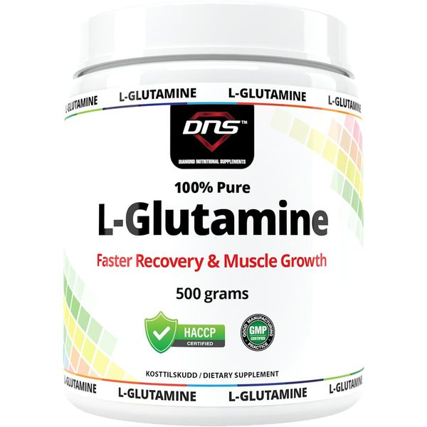 100% L-Glutamin - 500 gram