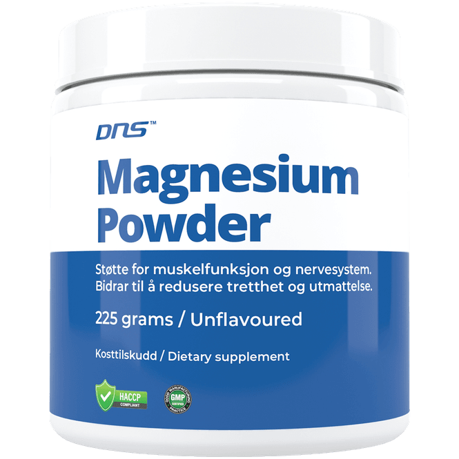Hovedbilde Magnesium Powder Natural - 225 gram