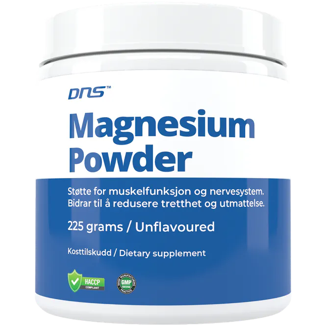Hovedbilde Magnesium Powder Natural - 225 gram