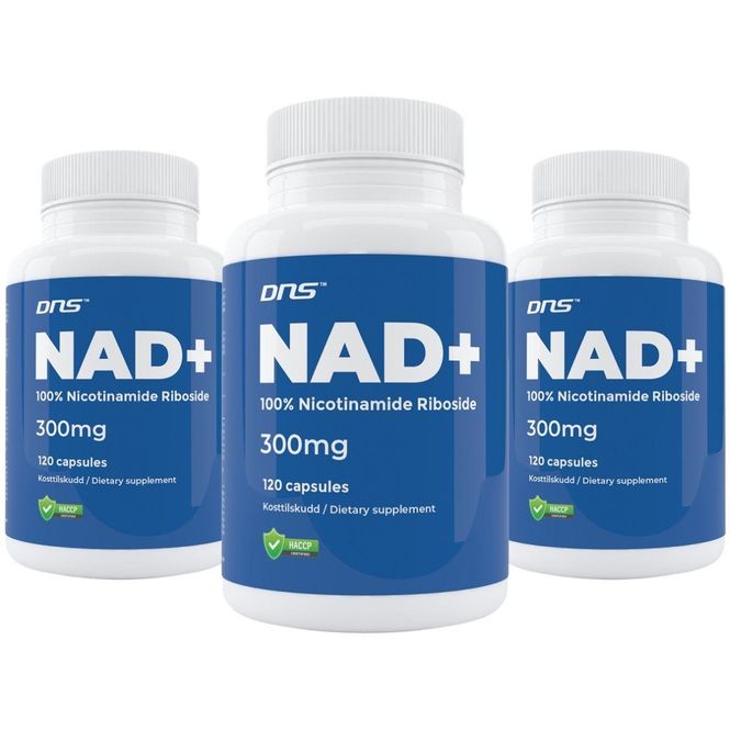 Hovedbilde 3-pack NAD+ (NR) 300 mg - 3 x 120 kapsler