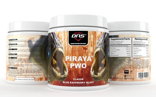 Piraya PWO - Blue Raspberry Blast