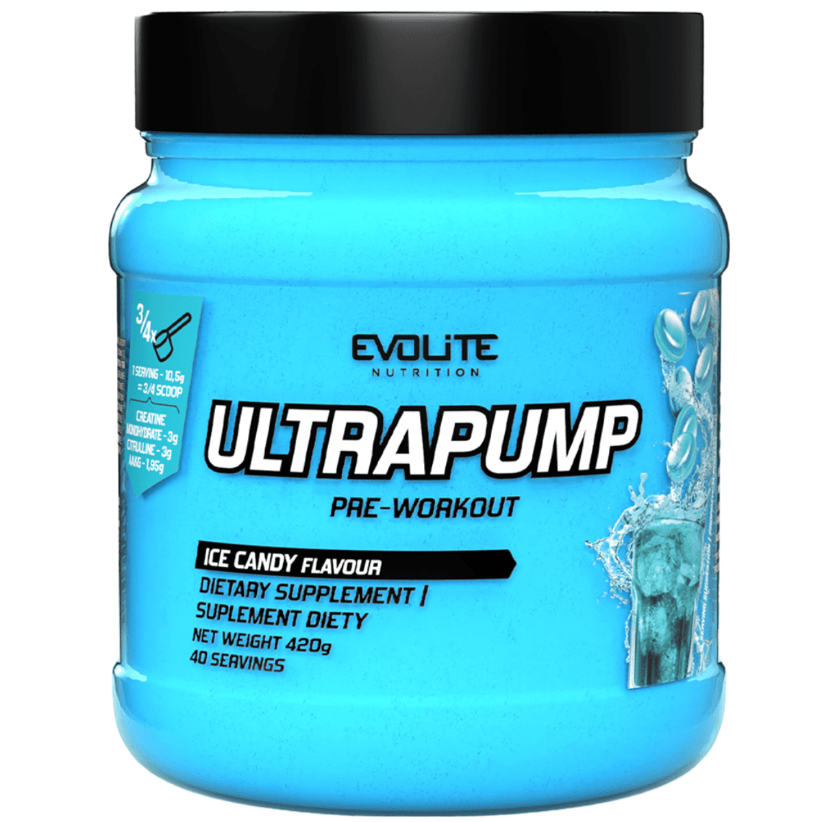 Evolite Ultrapump PWO - 420 gram
