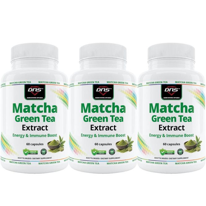 Hovedbilde 3-pack Matcha Green Tea Extract - 3 x 60 kapsler