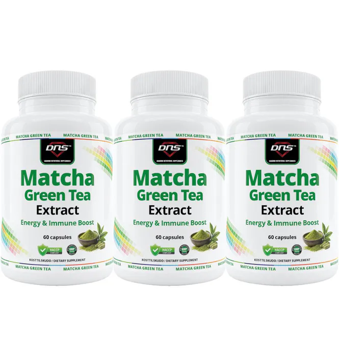 Hovedbilde 3-pack Matcha Green Tea Extract - 3 x 60 kapsler