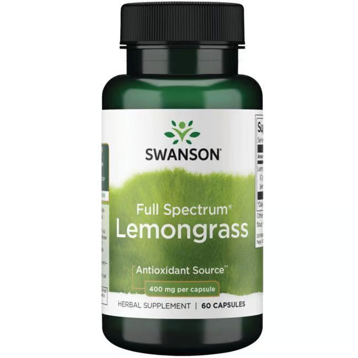 Full Spectrum Lemongrass (sitrongress) - 60 kapsler