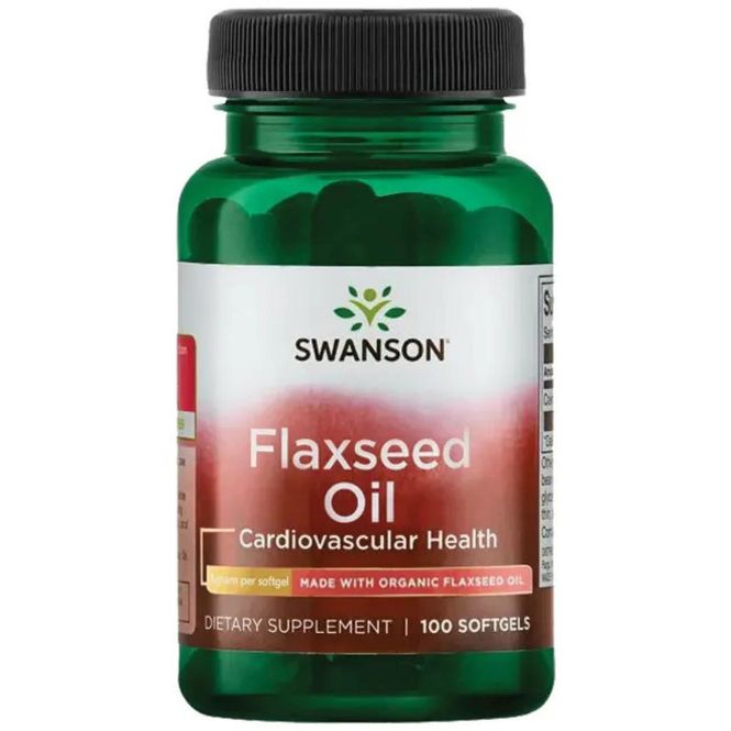 Hovedbilde Flaxseed Oil (Linfrøolje) - 100 kapsler